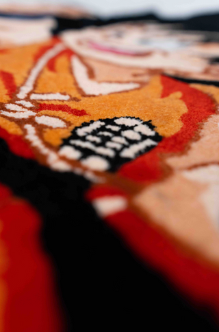 Handmade Goku Kid Rug