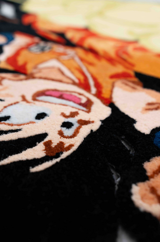 Handmade Goku Kid Rug