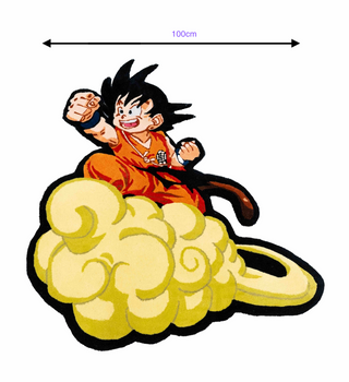 Handmade Goku Kid Rug